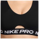 Nike Γυναικείο μπουστάκι Pro Indy Plunge Medium-Support Padded Sports Bra